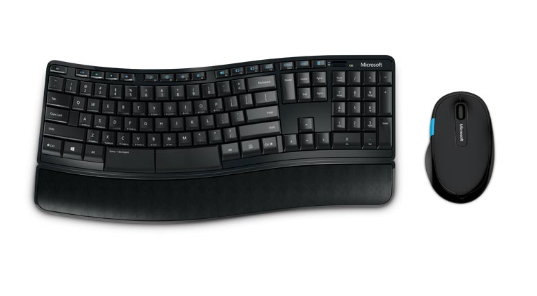Microsoft Desktop 4000 Sculpt Comfort Wireless Keyboard and Mouse
